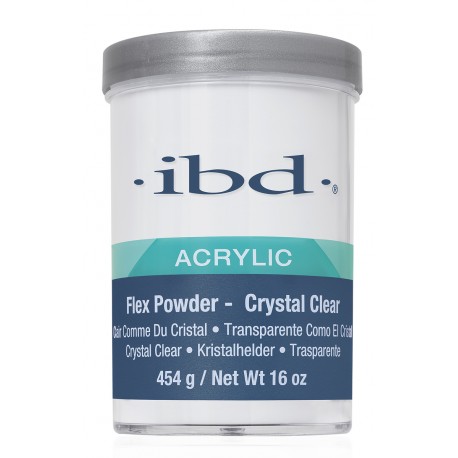IBD Puder Akrylowy FLEX CRYSTAL CLEAR 454g / 16 Oz