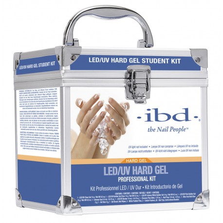 IBD Professional Gel Kit Zestaw LED/UV IBD Kuferek